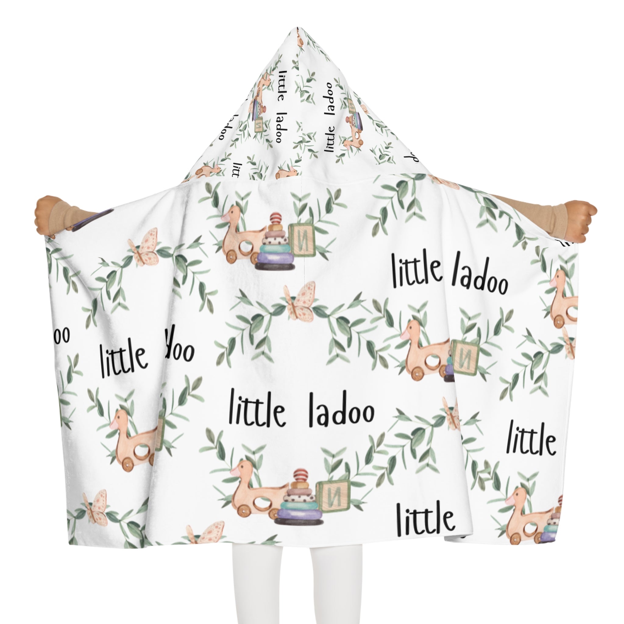 Little Ladoo Hooded Towel V2-thumbmail-4