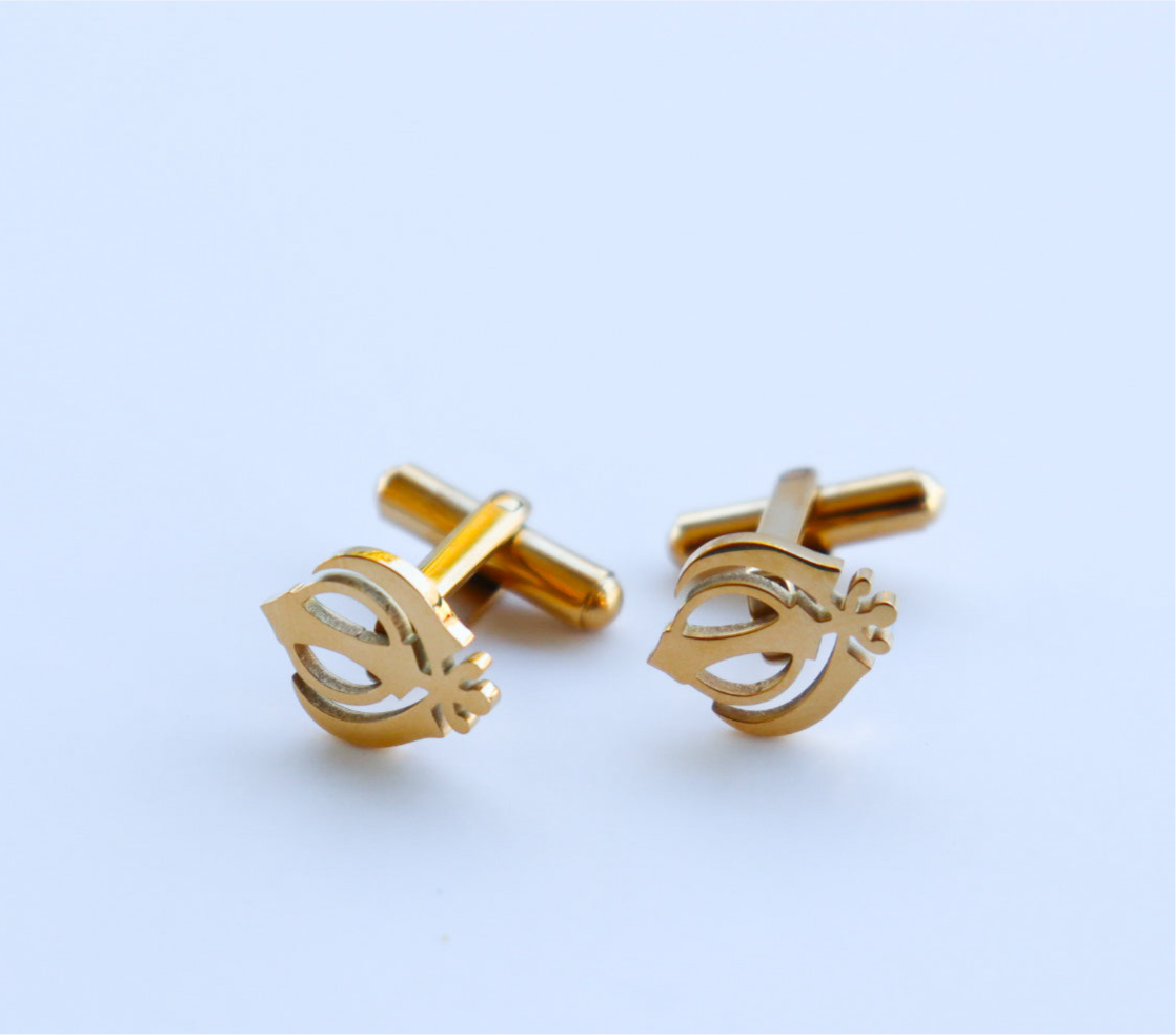 Khanda Cuff Links