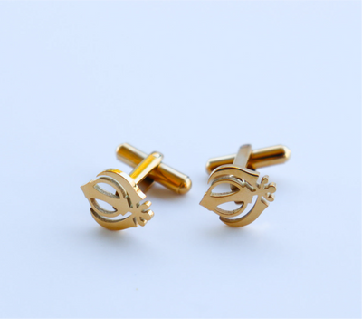 Khanda Cuff Links