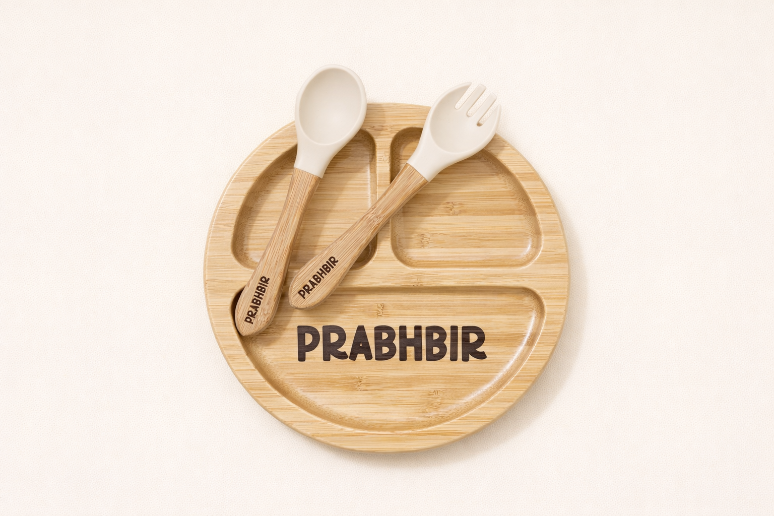 Personalized Wooden Feeding Set-thumbmail-1