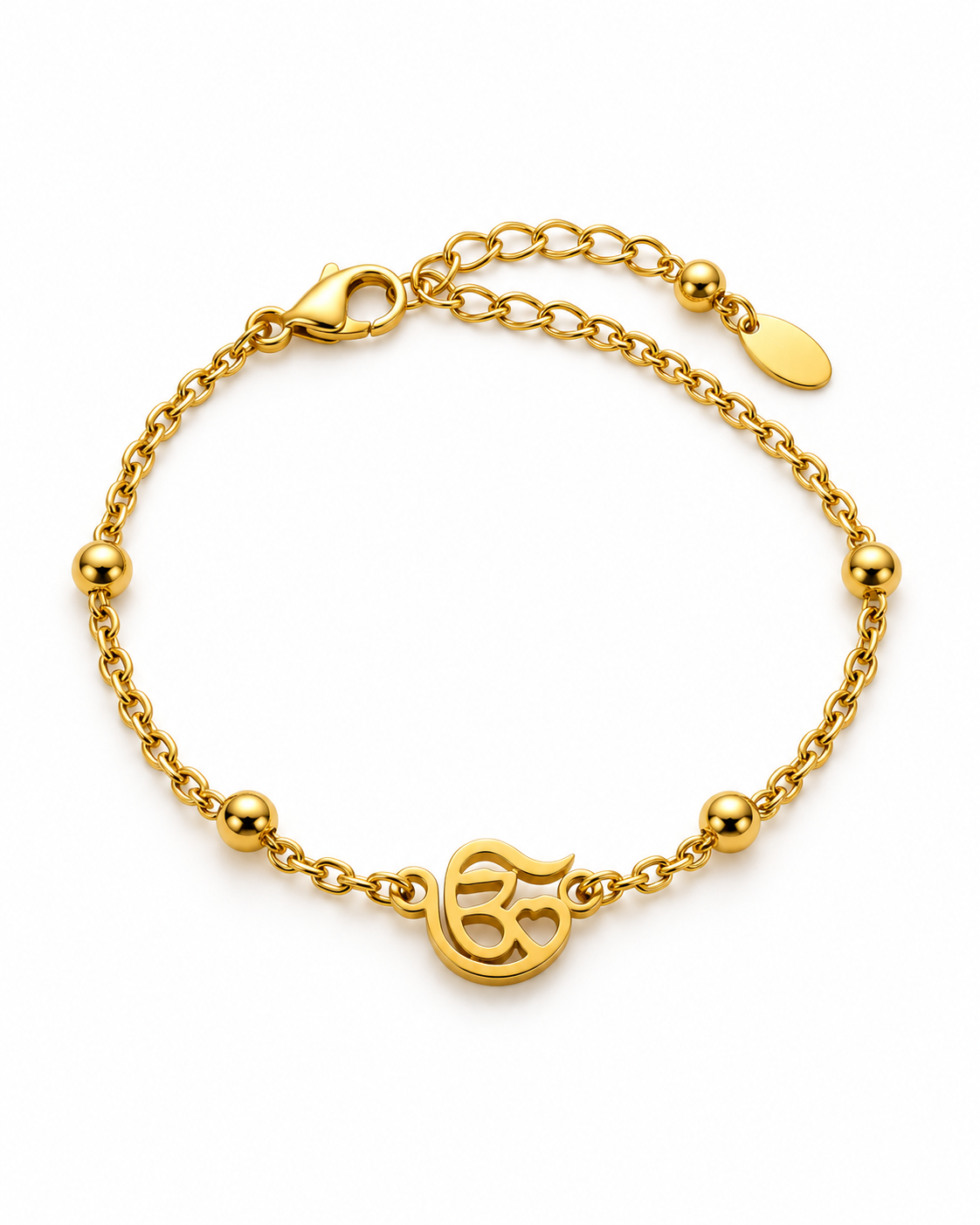 Ik Onkar Heart Bracelet-thumbmail-1