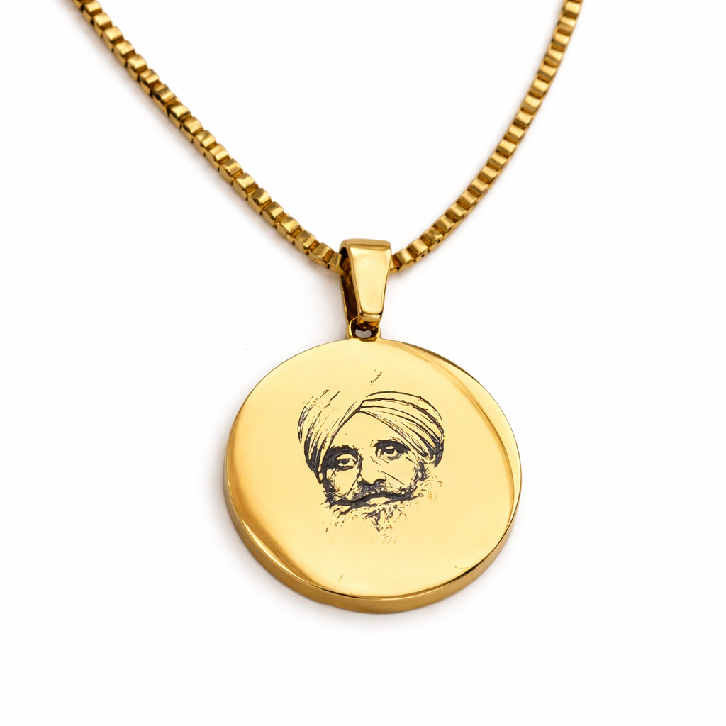 Custom Photo Round Pendant-thumbmail-1
