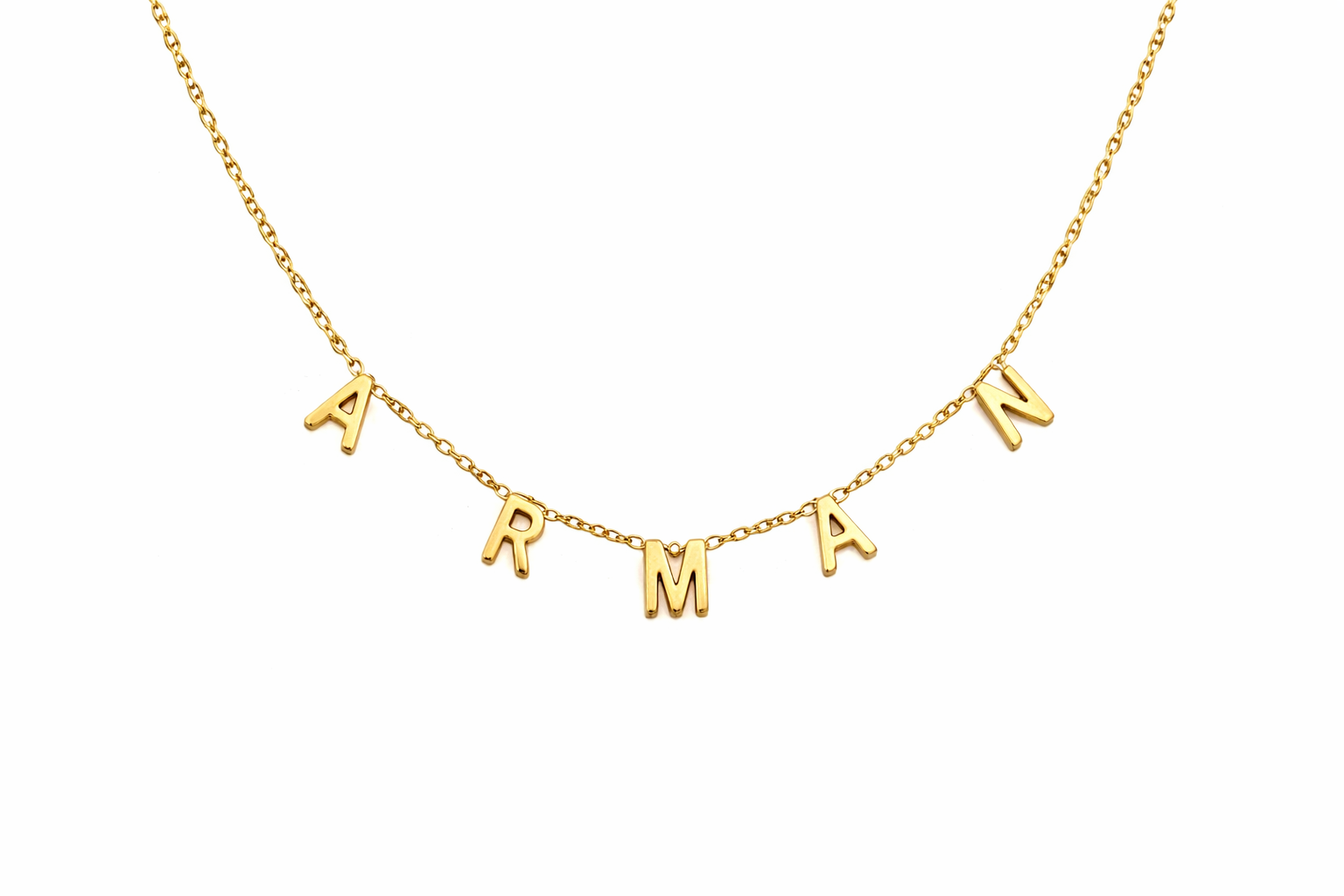 Letter Name Necklace