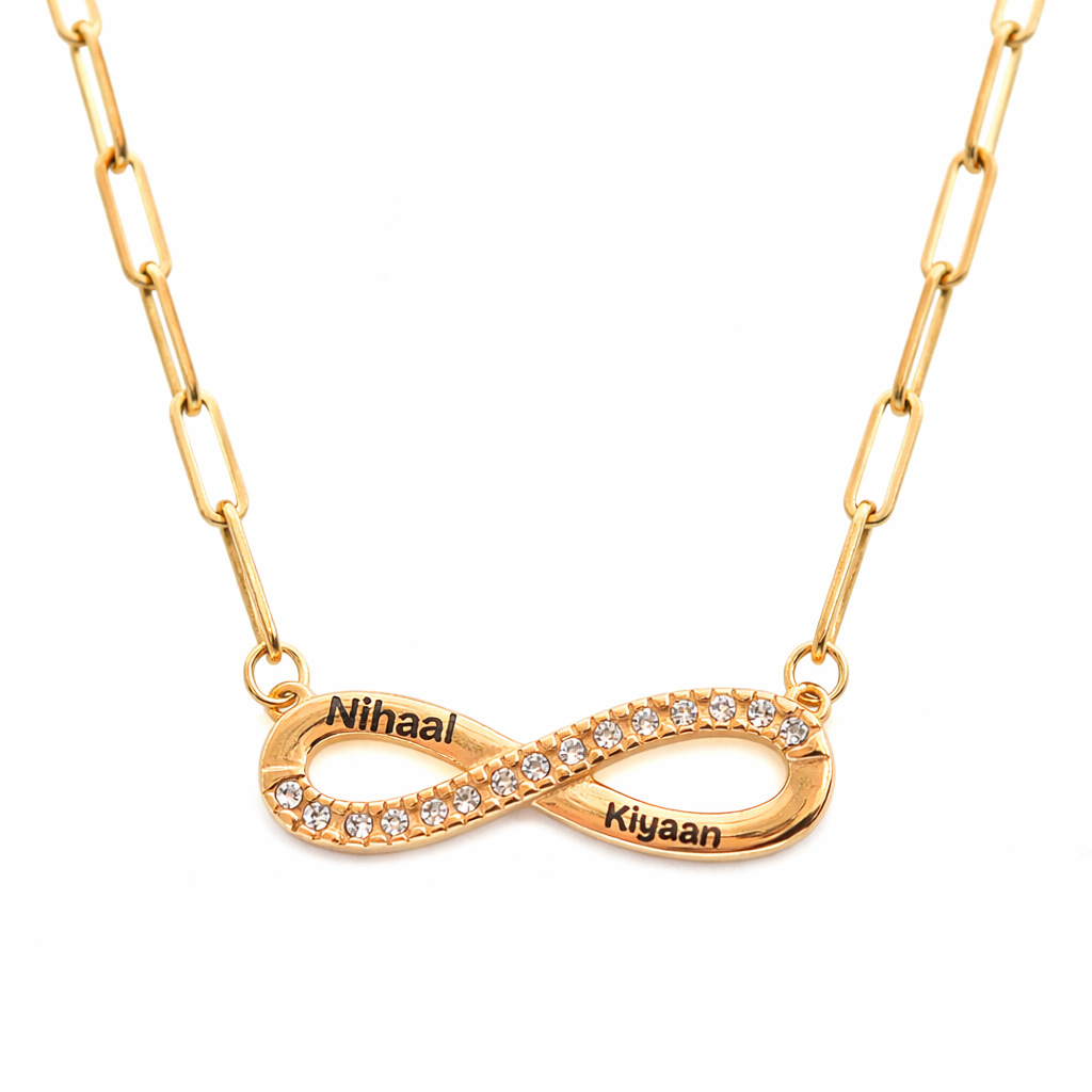 Pyar Custom Infinity Necklace