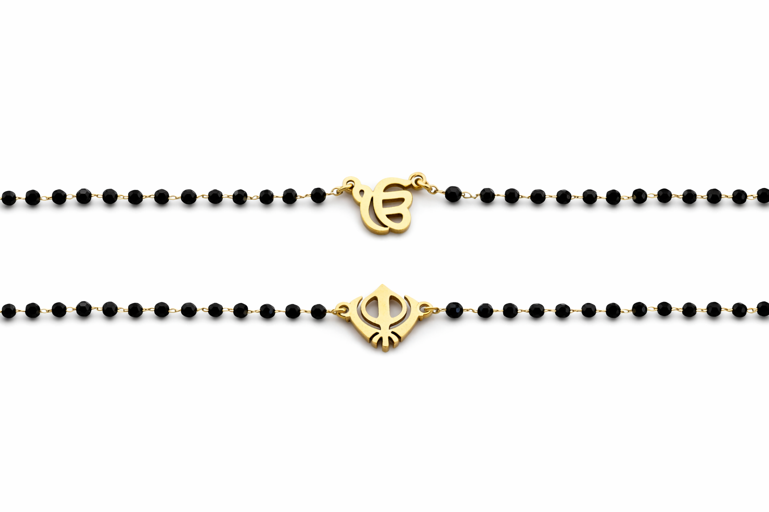 Ik Onkar Noir Bracelet
