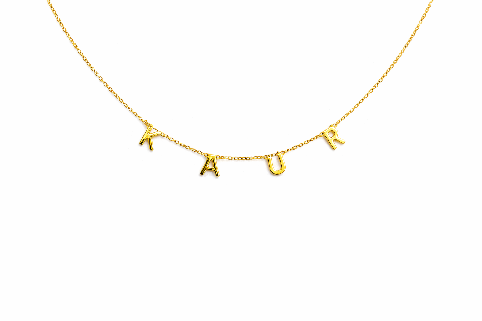K.A.U.R Letter Necklace-thumbmail-1