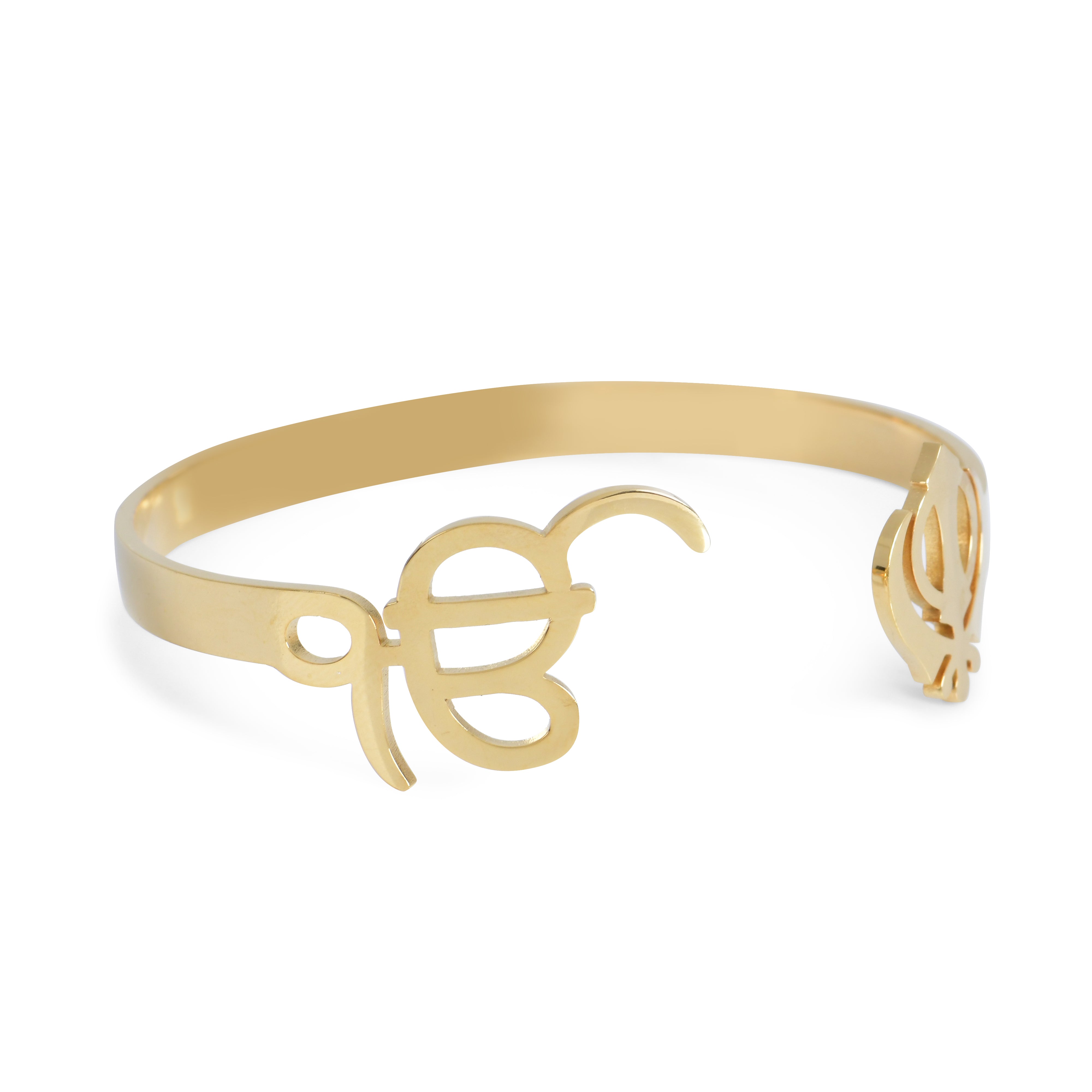 Ik Onkar and  Khanda Bangle I (Thick)-thumbmail-2