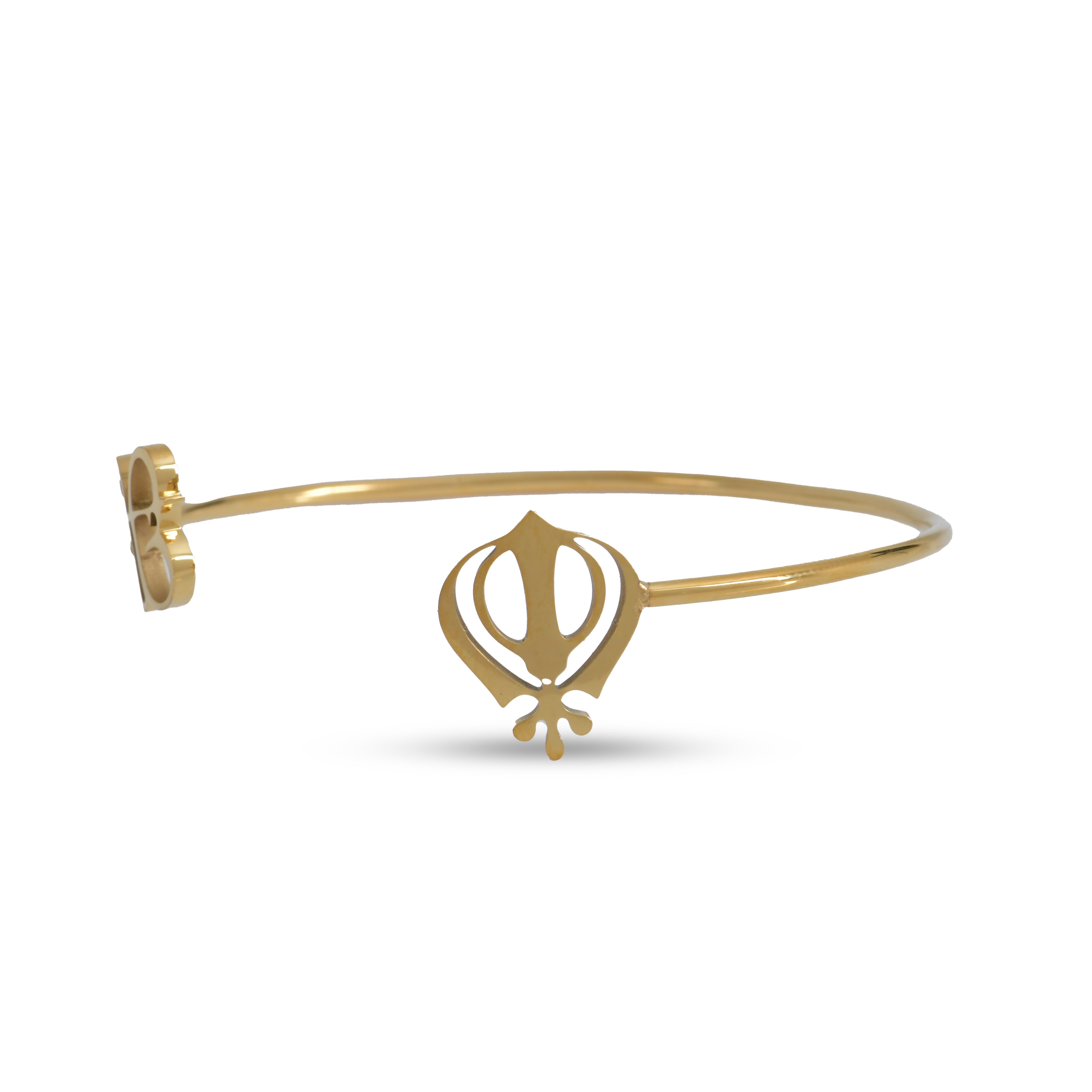 Ik Onkar and Khanda Bangle II  (Thin)-thumbmail-2