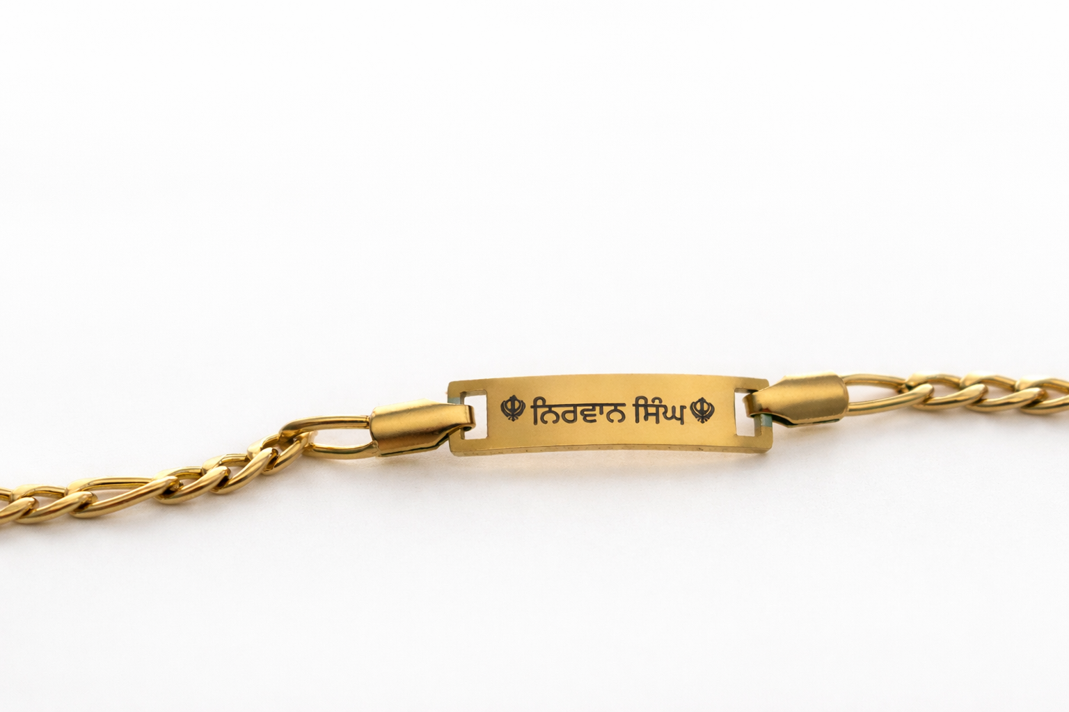 Custom Baby Bracelet, Cuban Chain-thumbmail-1