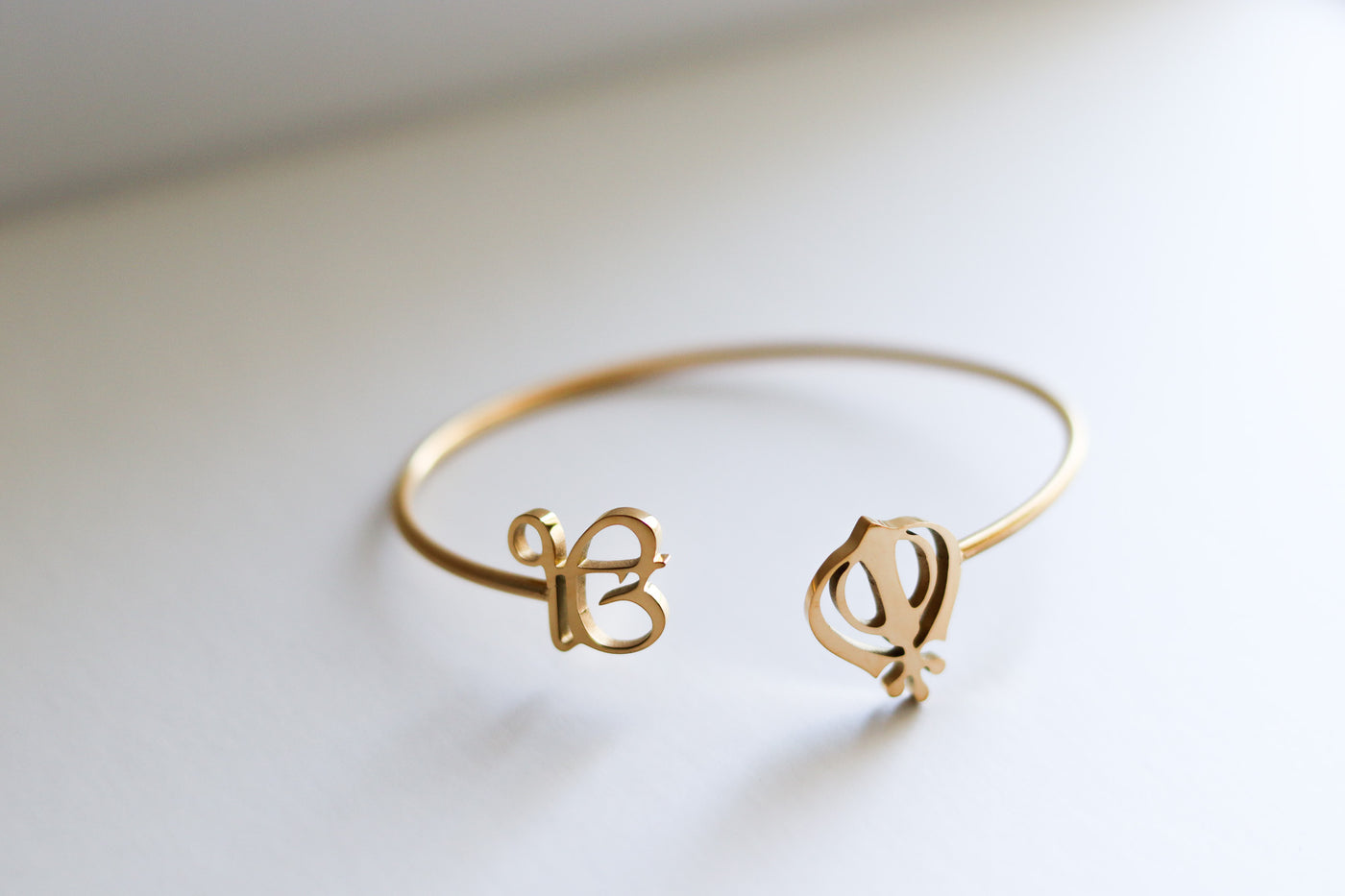 Ik Onkar and Khanda Bangle II  (Thin)