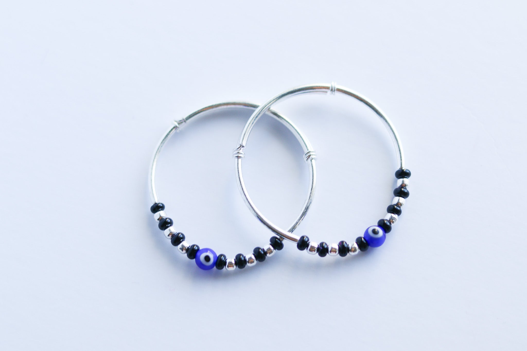 Pure Silver Evil Eye Bangles-thumbmail-1