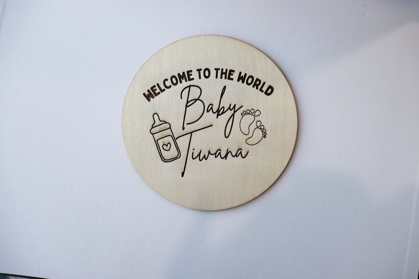 Personalized Punjabi Baby Welcome Sign
