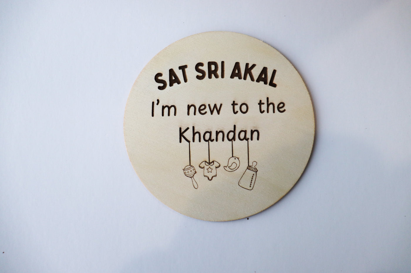 Punjabi Baby Welcome Sign