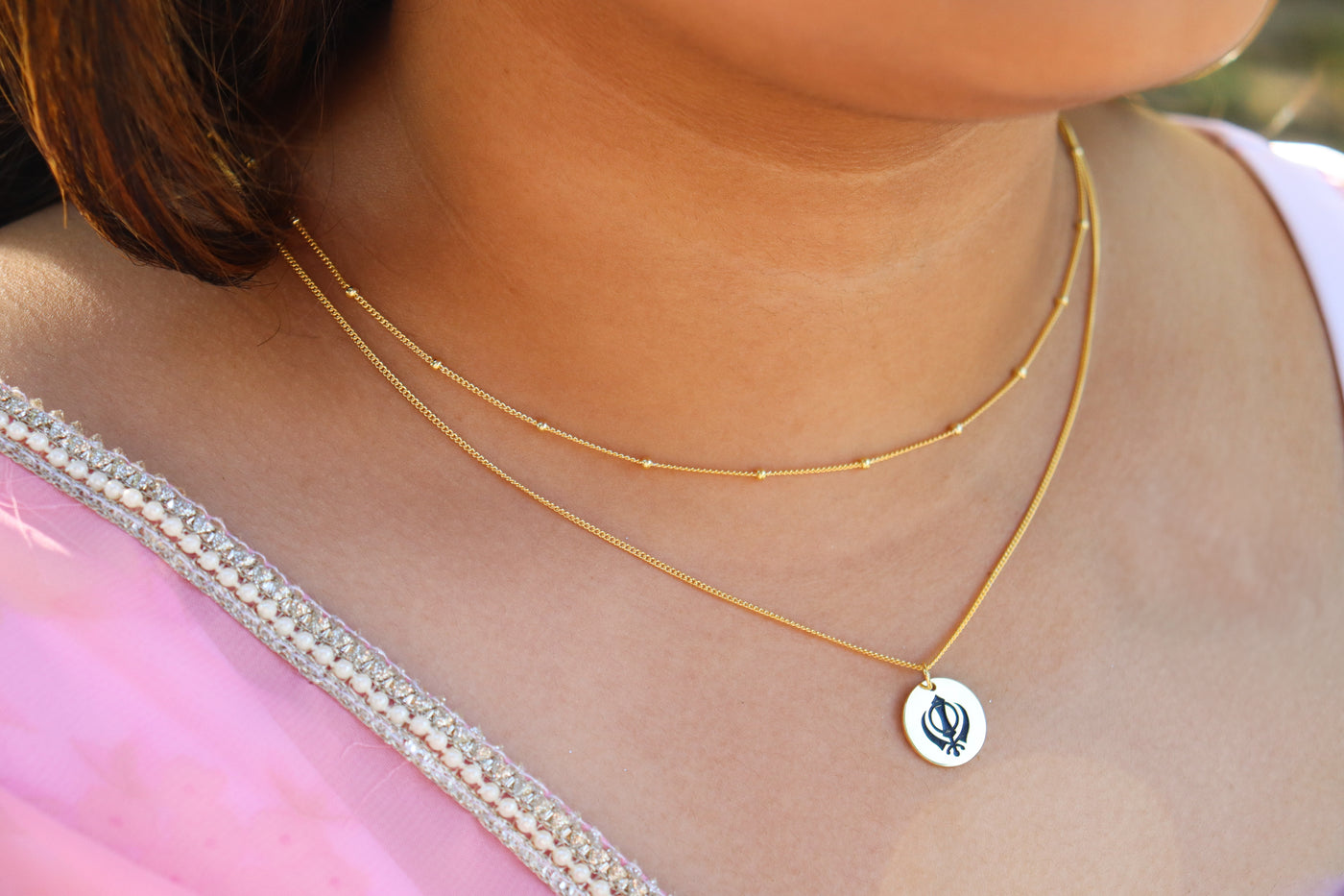 Khanda Multi - Layer Necklace