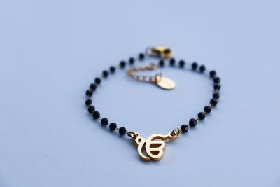 Ik Onkar Noir Bracelet
