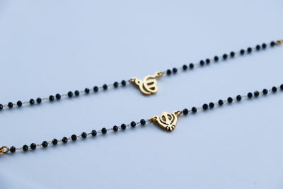Ik Onkar Noir Bracelet