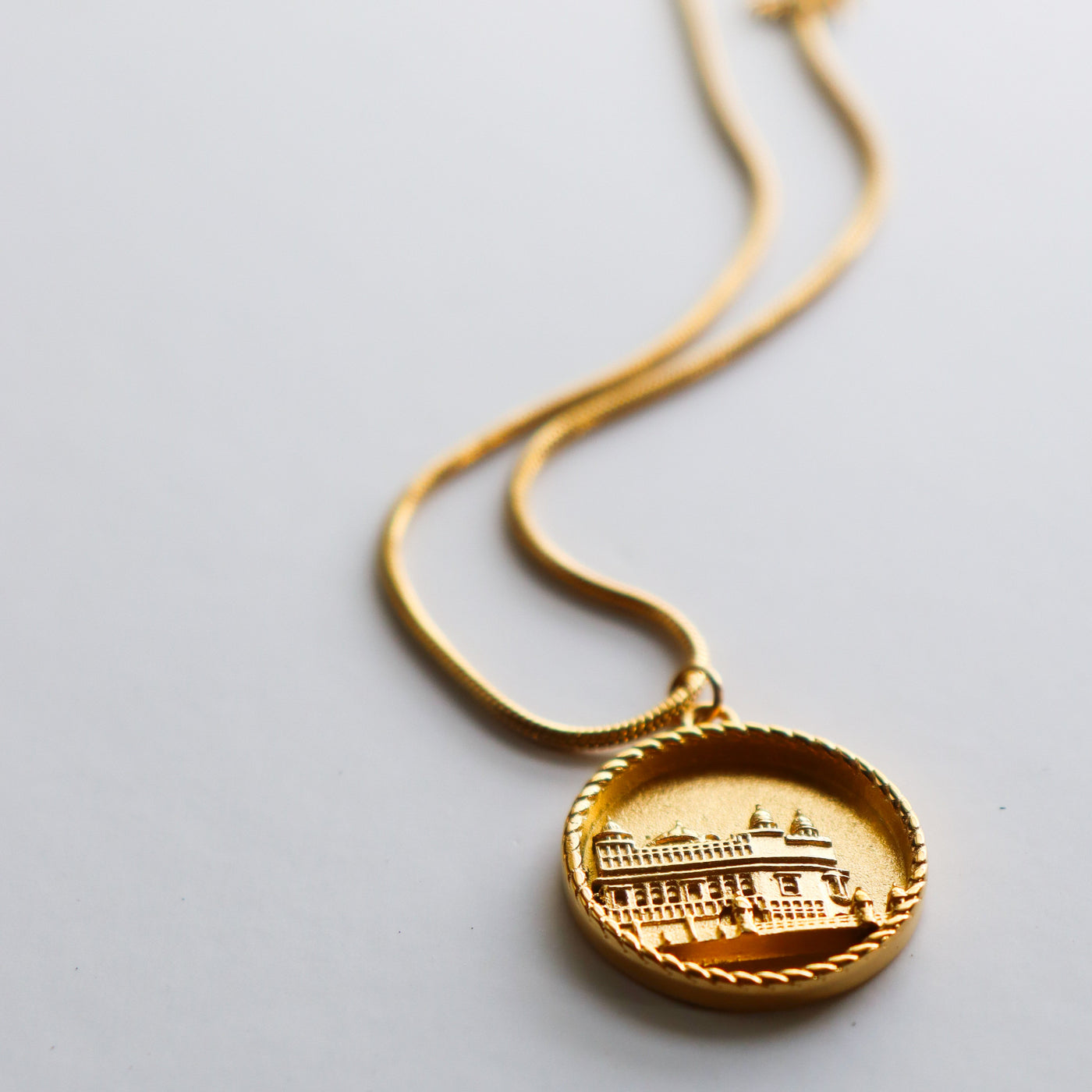 Golden Temple Grace Necklace