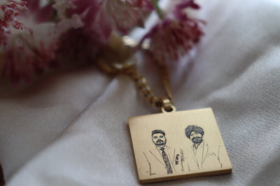 Photo Pendant Matte Finish