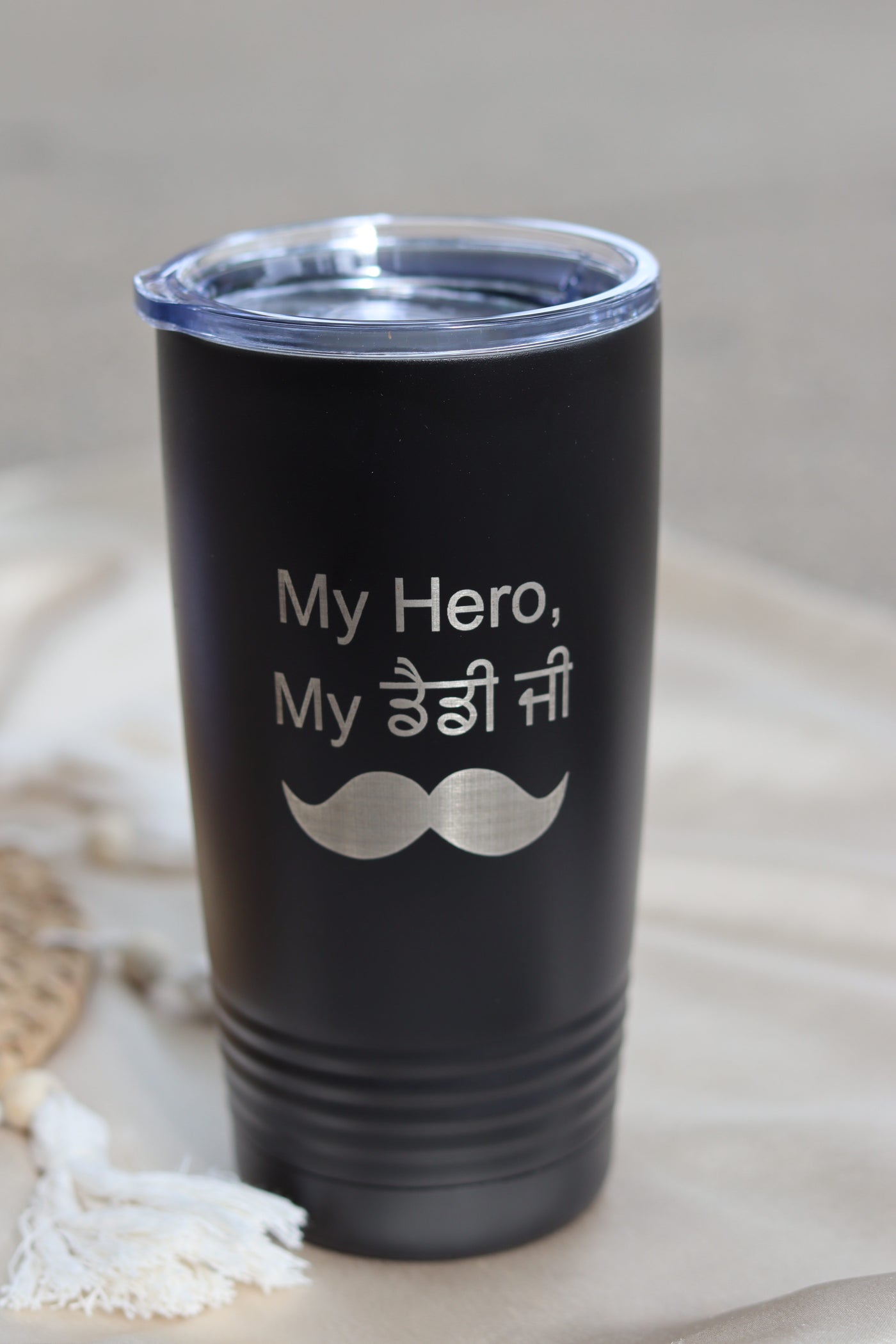 My Hero, My Daddy Ji Tumbler