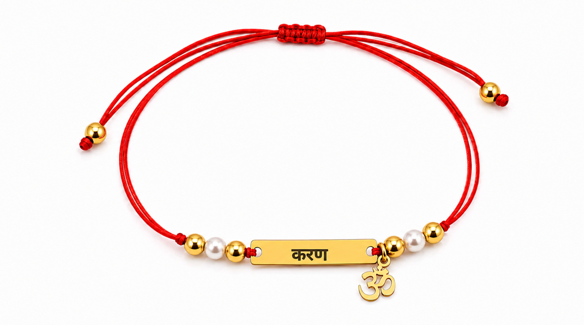 Custom Om Pearl Rakhri-thumbmail-1