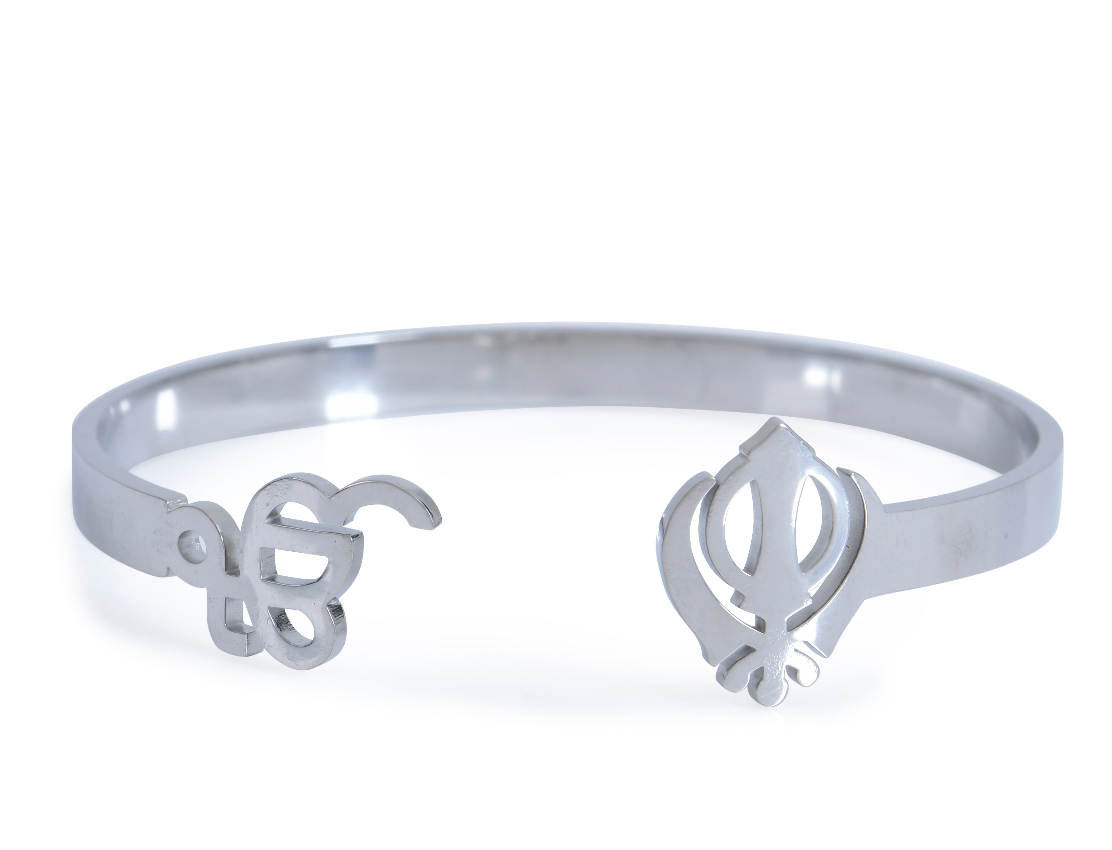 Ik Onkar and  Khanda Bangle I (Thick)