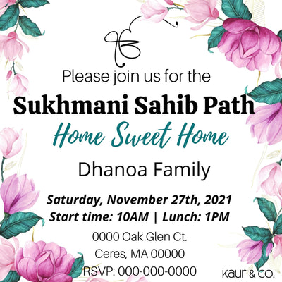 Invitation Digital Print Outs
