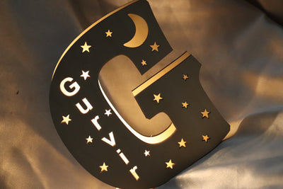 Personalized LED Letter Light