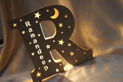 Personalized LED Letter Light