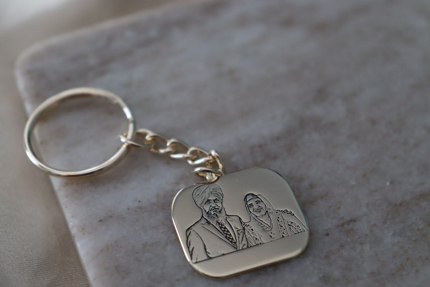 Potrait Key Chain