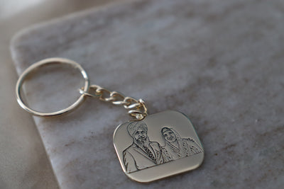 Potrait Key Chain