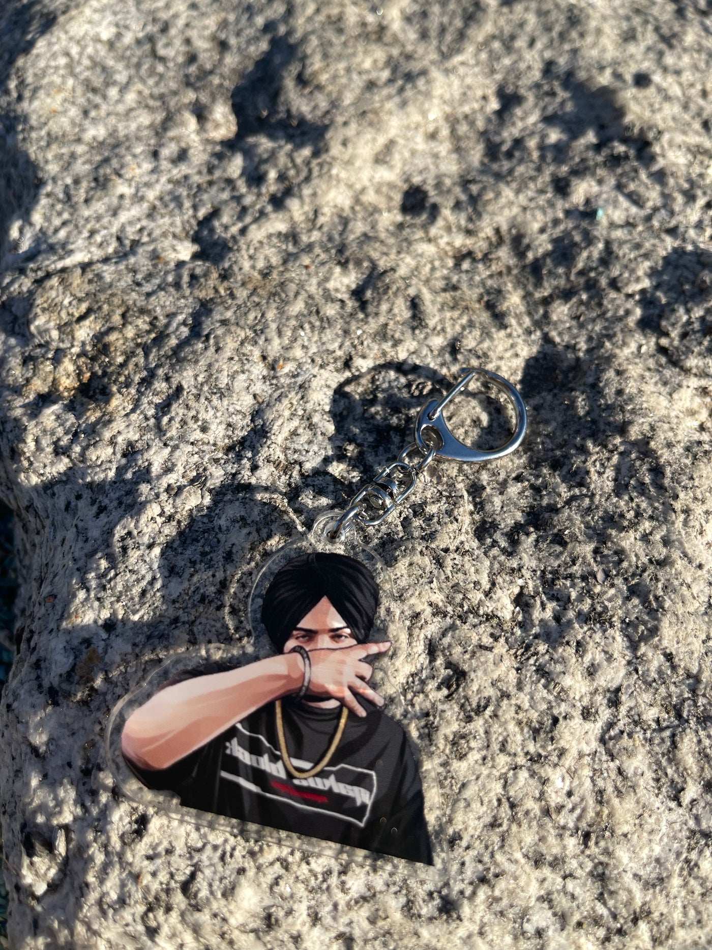 Sidhu Moosewala Keychain 3