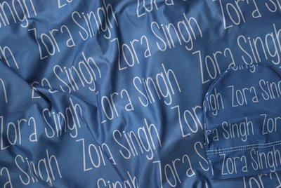 Personalized Baby Swaddle + Knotted Hat