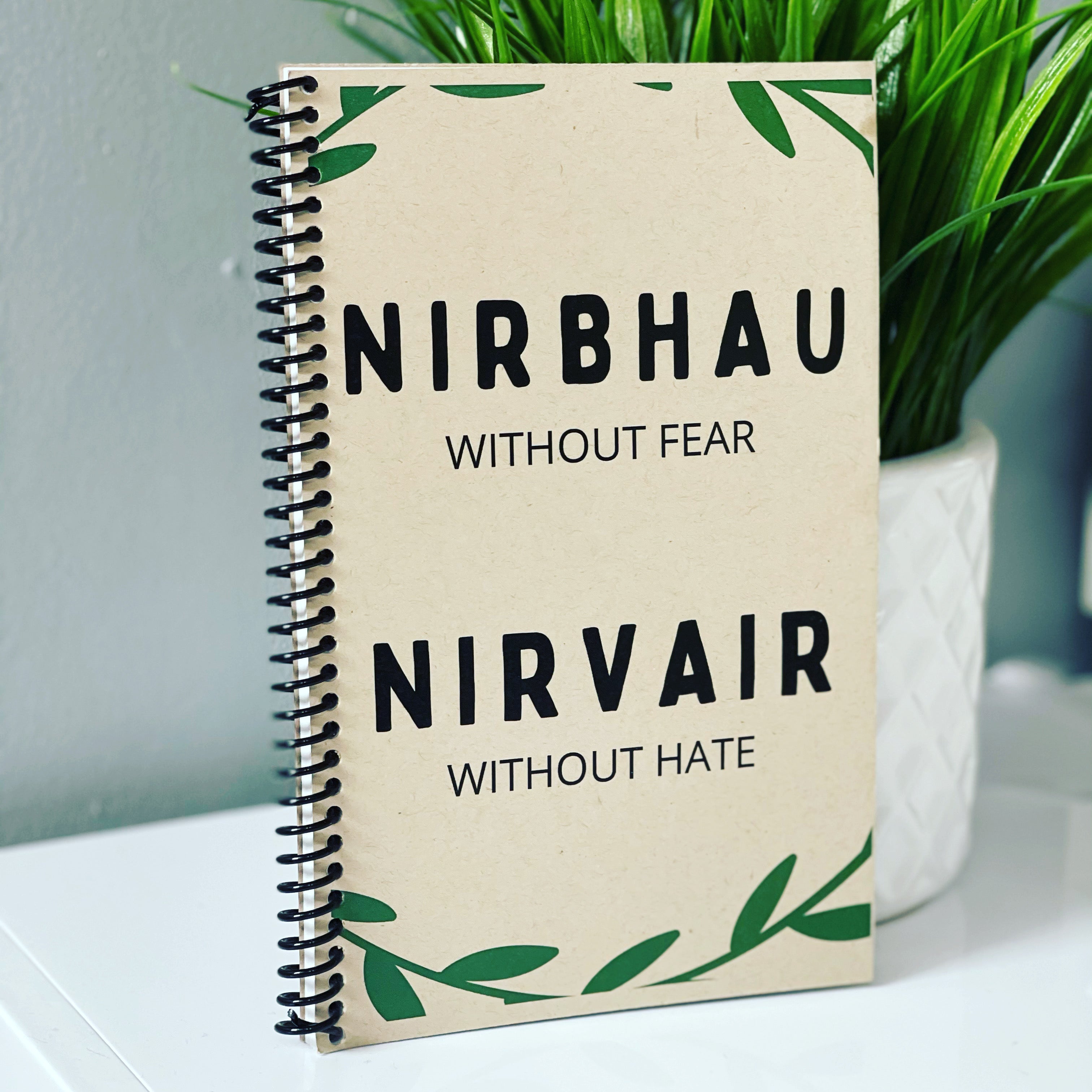 Nirbhau Nirvair Lined Note Book-thumbmail-1