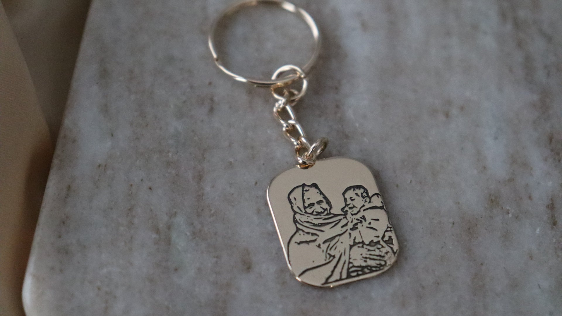 Potrait Key Chain-thumbmail-1