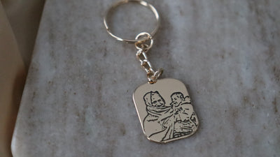 Potrait Key Chain