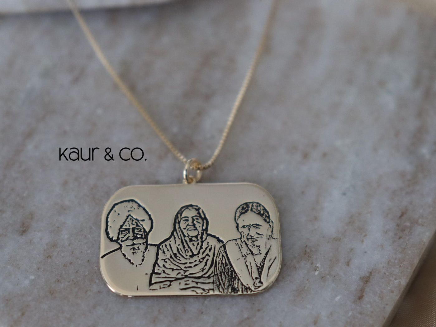 Custom Photo Necklace