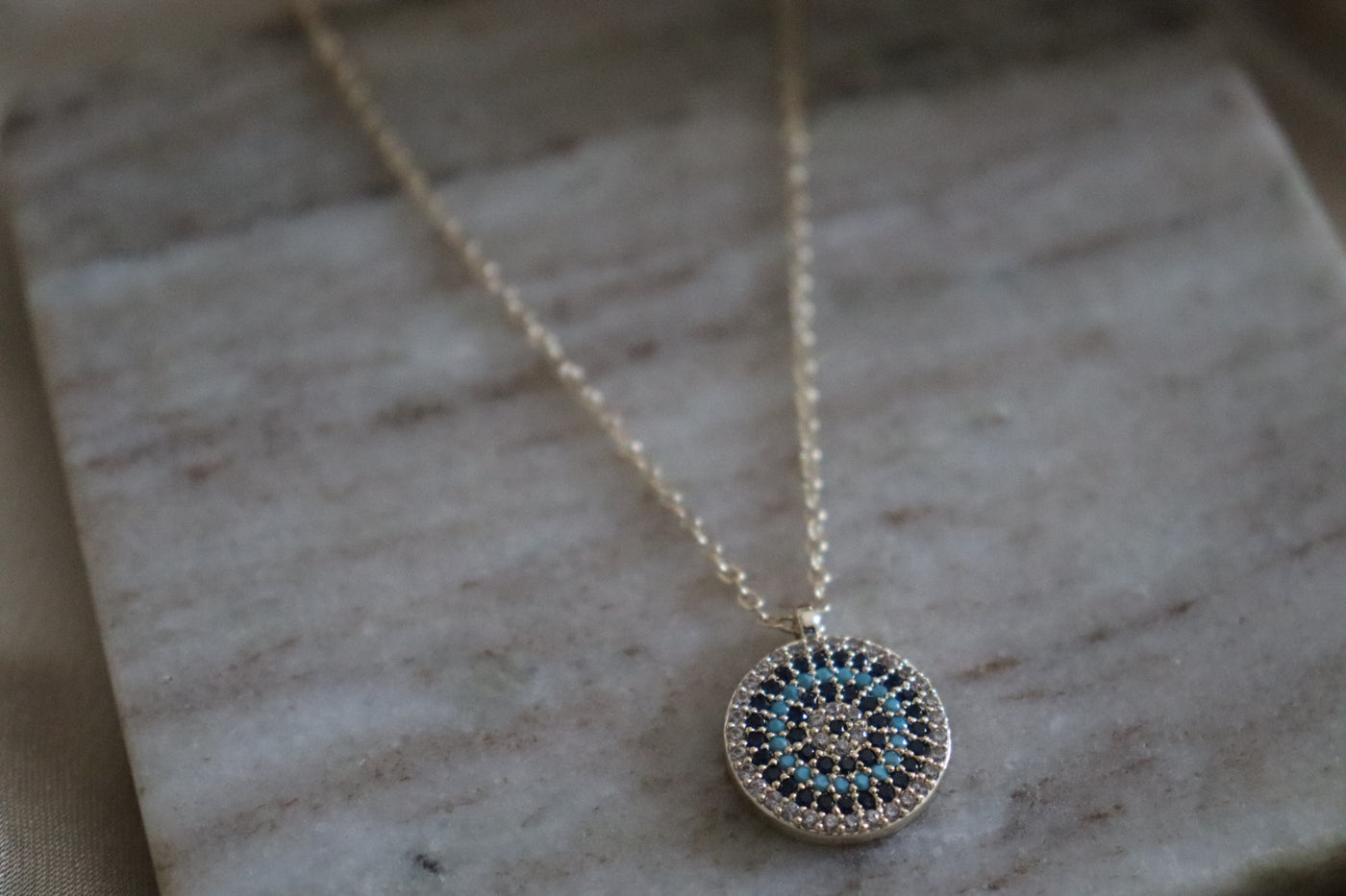 Evil Eye Inspired Necklace