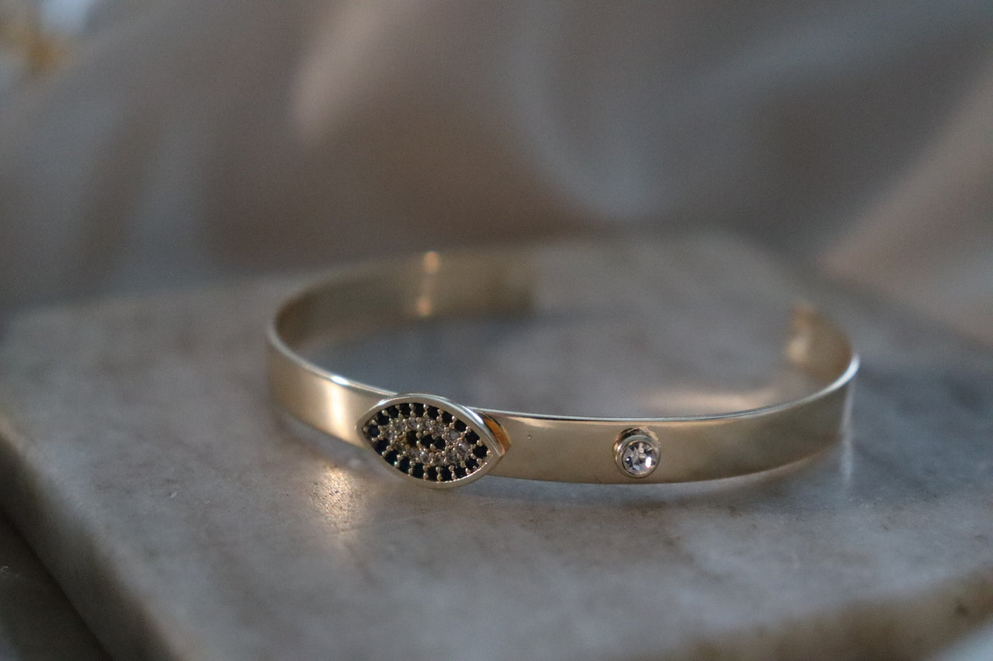 Evil Eye Cuff Bangle