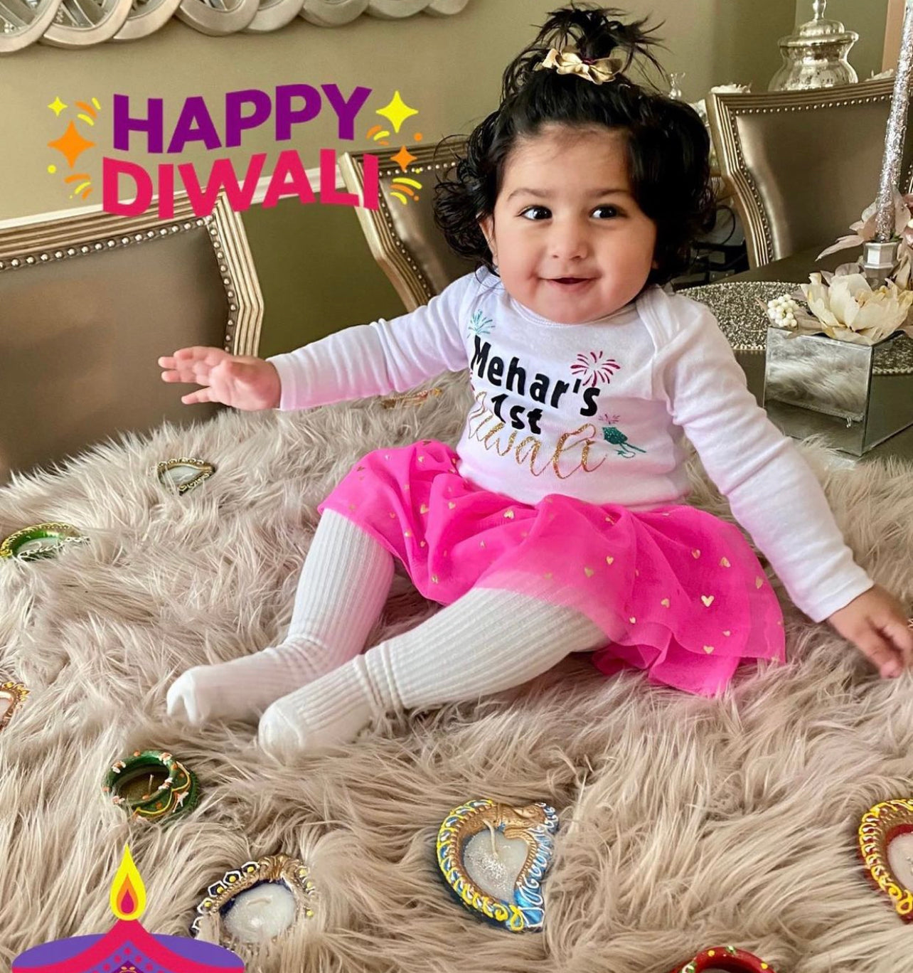 My First Diwali Onesie